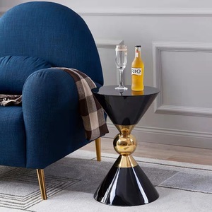 Moderna Mesa de Esquina de Estilo Nórdico y Diseño Sencillo Tipo Instagram, Pequeña Mesa de Centro o de Noche de Madera para Influencers - Product Image 3