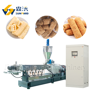 Máquina de fabricación de alimentos para bocadillos de relleno de núcleo de crema de mantequilla de Chocolate Froot Loops bolas de queso línea de procesamiento de plantas de aperitivos de maíz de grano - Product Image 2