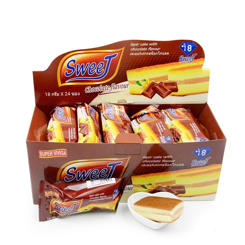 High Quality Chocolate Coated Cake Wholesale
