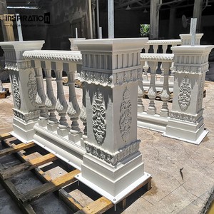 Barandilla de Escalera de <span class=keywords><strong>Piedra</strong></span> <span class=keywords><strong>Artificial</strong></span> de Alta Calidad, Diseño Elegante para Decoración Interior de Villas de Lujo - Product Image 3