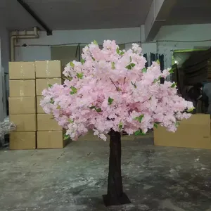 8Ft 10Ft Artificial Cherry Blossom Tree Faux Pink Sakura Trees For Wedding Decoration Restaurant