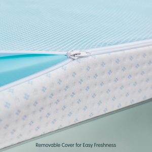 Hot Sale Summer Cooling Mattress Removable Folding Memory Foam Cover With Zipper MFMC-23 Removable Cover Easy to Wash and Mainta - Product Image 5