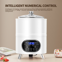 Nouvelle machine commerciale de fermentation pour jus, œufs et bière, 8L 12L, en acier inoxydable, pour yaourt probiotique grec et pasteurisateur