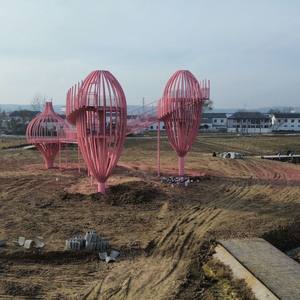 Su misura per esterni punti panoramici struttura in acciaio edifici a forma speciale per la ristrutturazione di costruzioni vecchie strutture in acciaio - Product Image 3