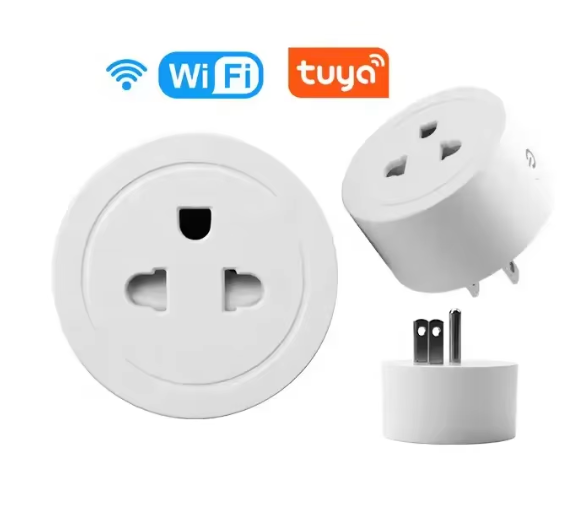 HONPNK Factory New Mobile App Remote Control Plug Remote Timer 16A Tuya Vietnam Standard WiFi Smart Plug