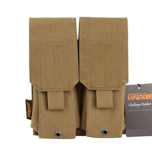Fábrica personalizada 500D Nylon Molle táctico doble <span class=keywords><strong>M4</strong></span> revista bolsa AK <span class=keywords><strong>M4</strong></span> Mag bolsa chaleco al aire libre Accesorios - Product Image 1