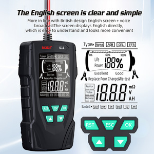 Testeur de batterie BSIDE Q11 12V 24V pour véhicules automobiles, test de capacité de vie de la batterie, test de résistance interne, utilisation professionnelle - Product Image 3