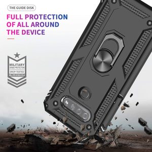 LeYi moda color mezclado TPU PC duro trasero híbrido funda de teléfono para <span class=keywords><strong>LG</strong></span> K51 Stylo <span class=keywords><strong>6</strong></span> K50s K40s <span class=keywords><strong>Aristo</strong></span> <span class=keywords><strong>6</strong></span> - Product Image 4