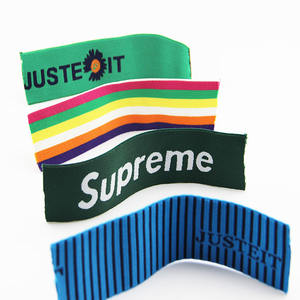 Xinda <span class=keywords><strong>5</strong></span> Yard Bundel Zwarte Jacquard <span class=keywords><strong>Webbing</strong></span> Elastische Banden <span class=keywords><strong>5</strong></span>/8 Inch Dik 50mm Siliconen Achterkant Geweven Techniek DIY Naai Grijper - Product Image 6