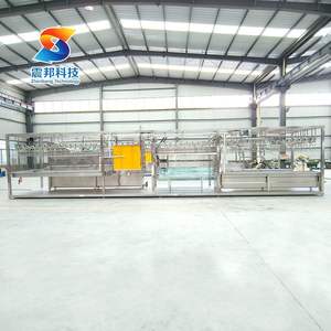 Machine à plumer la volaille automatique, équipement d'abattage pour ligne de traitement de poulet, canard et volaille - Product Image 2