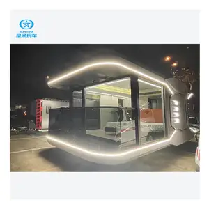 Outdoor Pod House Modern Capsule Cabin Hotel Container Home Sleep Pod Mobile Tiny Vessel Space House Luxury Capsule House