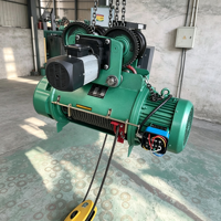 Yeni 5 Ton Geleneksel Elektrikli Halatlı Vinç Sabit/Arabalı Tip 380V CE Sertifikalı Ağır Hizmet Tipi Metal Kaldırma Ekipmanı Perakende Satış