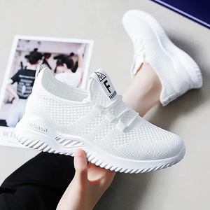 Sneakers Sportive <span class=keywords><strong>da</strong></span> Donna Economiche e Traspiranti <span class=keywords><strong>con</strong></span> Suola in Gomma e Punta in Acciaio per Camminare in Autunno e Primavera - Product Image 1