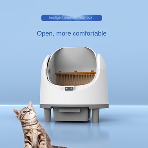 Bac à litière automatique pour <span class=keywords><strong>chat</strong></span>, grand espace, machine intelligente de ramassage des excréments, entièrement fermé, élimination des odeurs pour <span class=keywords><strong>chat</strong></span> - Product Image 3