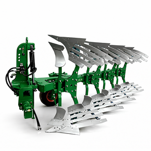 Heavy Duty Hydraulic 3-Point Hitch Mounted 1LF-435 Tractor Reversible Plow for Agricultural Soil Tillage and <b>Farming</b> - Product Image 3