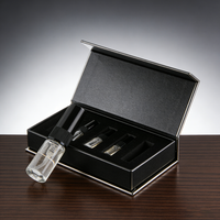 Botol Parfum Mini Kaca Isi Ulang Mewah 2ml 3ml 5ml dan 10ml Botol Parfum Sampel Kotak Hadiah Magnetik Kustom