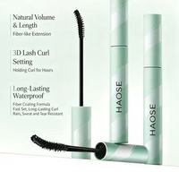 Mascara volumisant et allongeant certifié Halal BPOM, cils épais et longs, maquillage pour les yeux, marque privée, vente en gros