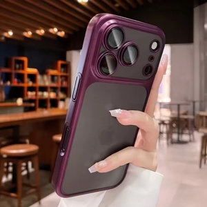 เคสโทรศัพท์แบบใสเคลือบด้านบางเฉียบสำหรับ iPhone 18 Pro Max 17 16 15 14 13 12 ป้องกันกล้องด้วยกระจก แข็งแรง ทนทานต่อแรงกระแทก - Product Image 1