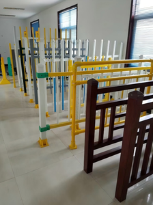 Alta Qualidade Lightweight Road Fence Painéis para Construção Jardim e Fazenda Anti-Envelhecimento FRP Composite Picket Fence - Product Image 4