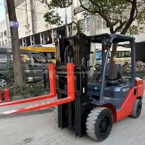 Japan for 3T 2023 Diesel Powered <b>Pallet</b> Truck 3 Ton <b>Used</b> Imported with 1 Year Warranty - Product Image 3