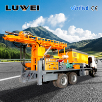 Nouvelle technologie : Foreuse de puits montée sur camion de 1000 mètres, machine de forage sur roues de grande envergure pour l'extraction des eaux souterraines
