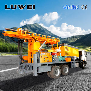 מקדחת מים ניידת על משאית 1000 מטר, טכנולוגיה חדישה, מכונת קידוח גדולה על גלגלים להפקת מי תהום - Product Image 3