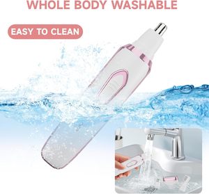 เครื่องกำจัดขน 4 in 1 รุ่น Spring Bikini Trimmer สำหรับกำจัดขนตามร่างกาย แบบชาร์จไฟได้ เหมาะสำหรับผู้หญิง ใช้โกนขนคิ้ว จมูก ขา ใช้ในบ้านและรถยนต์ ภาษาอังกฤษ - Product Image 6