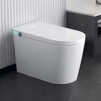 Toilette intelligente sans réservoir monobloc à auto-nettoyage, chauffage instantané, bidet électrique, pour hôtels de luxe et projets de construction