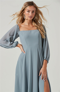 2024 inverno elegante moda Chiffon elegante moda alla moda Sexy manica lunga negozio Online di vestiti da <span class=keywords><strong>donna</strong></span> - Product Image 4