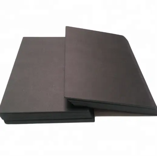 180g 50x65 cm Hamuru Siyah karton kağıt kitap kapağı çizim siyah kağıt siyah defter kağıdı