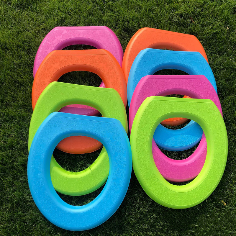 Водонепроницаемый Мягкий чехол на сиденье унитаза K1330, наклейка на сиденье унитаза из ЭВА, зимняя теплая защита для ванной комнаты, аксессуары для ванной комнаты