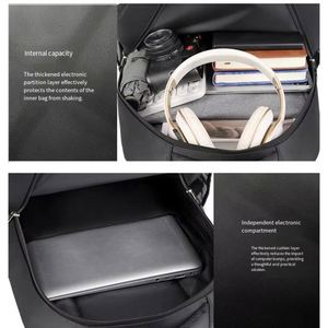 Hot Sale Custom logo Business <b>Large</b> Capacity Casual Waterproof Travel <b>Bag</b> Laptop Back Pack Student Backpacks for <b>Men</b> - Product Image 5