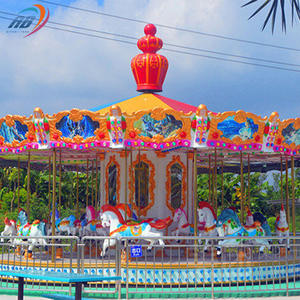 Carrusel Para Parque De Atraccion Quipements Park Dattractions Carrousel à vendre Luna Park Manèges pour enfants - Product Image 4
