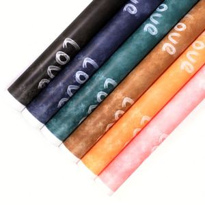 Korean Style LOVE Letter <b>Pattern</b> Waterproof Wrapping <b>Paper</b> Fashionable Flower Bouquets for Birthday Wedding - Product Image 4