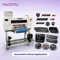 Nouvelle imprimante UV DTF 30 cm pour autocollants automobiles et garnitures intérieures, machine à tête unique, encre résistante aux intempéries, certifiée CE, garantie 1 an