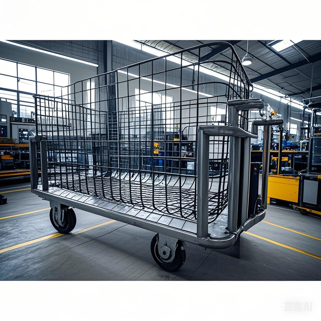 Precision Metal Stamping & Laser Cutting Cart Frame Fittings CNC Custom Machined Components OEM Sheet Metal Fabrication