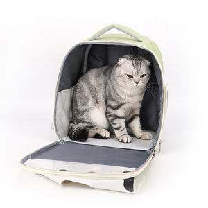 Animal Shaped Pet <b>Backpack</b> Medium Size Portable For <b>Cats</b> And Dogs - Product Image 4