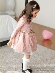 Robe de Soirée Décontractée à Manches Longues pour Petites Filles, Vêtements d'Été en Gros pour Enfants, Style Princesse, Fournisseur Chinois - Product Image 4
