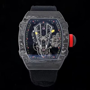 Nuevo Reloj de Fibra de Carbono NTPT 2026 para Hombre, Forma Tonneau, Tourbillon, Esqueleto, Mecánico Automático, Deportivo, Resistente al Agua - Product Image 1