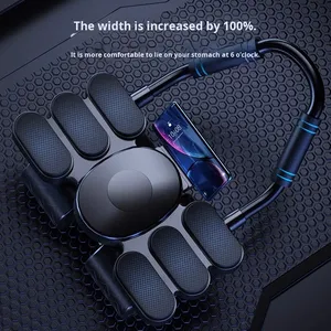 Rueda Abdominal Automática de Cuatro Ruedas con Rebote Automático, Soporte para Teléfono con Freno Automático para Hombres y Mujeres - Equipo de Ejercicio Abdominal para Pérdida de Peso - Product Image 4
