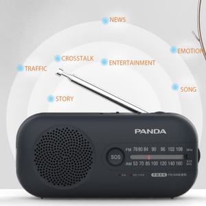 Radio de Emergencia Portátil para Exteriores con Manivela, Función de Generación de Energía Manual, Linterna USB, SOS, AM/FM - Product Image 6