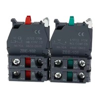Blocco di Contatto per Interruttore a Pulsante Zbe-101 NO / Zbe-102 NC XB4/XB5
