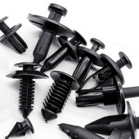 HE06 415 pièces – Kit d'assemblage de clips de fixation pour carrosserie automobile en nylon, vis à pousser en plastique, rivets et clips de retrait pour voiture