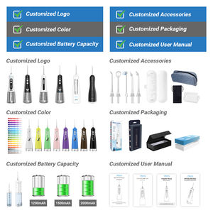 Waterflosser Zahnseide Irrigador Dental Profesional Water Pick Flosser con pantalla Oral Dental Irrigator Puly Custom - Product Image 6