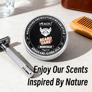 Pommade organique MOKERU pour hommes, cire hydratante pour cheveux bouclés, baume naturel pour <span class=keywords><strong>barbe</strong></span>, 60g, OEM/ODM - Product Image 6