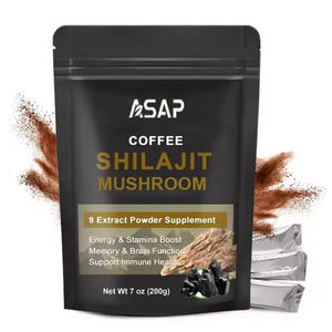 Supplément énergétique de marque privée poudre d'extrait de Shilajit café aux champignons Shilajit pour le système immunitaire - Product Image 1