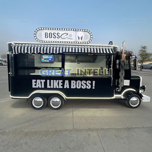 Remorque de bar mobile chinoise, remorque de restauration rapide pour hamburgers et hot-dogs, four à pizza mobile, camion de nourriture avec cuisine complète - Product Image 3