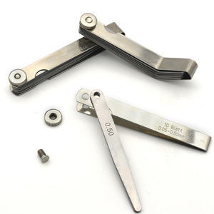 เกจวัดความหนาแบบเข็มเดี่ยวความแม่นยำสูง 0.02-1.0 มม. เกจวัดช่องว่างและความหนา ชิ้นส่วนเกจวัดความหนา - Product Image 2