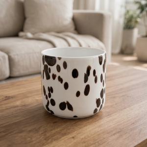 Custom Modern Eco-Friendly Ceramic Candle Jar Round Cylinder <b>Tea</b> Light Holder Handmade Home Decor Wedding <b>Gift</b> - Product Image 1