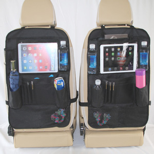 Bolsa de almacenamiento para respaldo de asiento de coche, gran capacidad, 8-11 bolsillos, tela Oxford, bolsa colgante negra para respaldo de silla, organizadores interiores para coche - Product Image 2